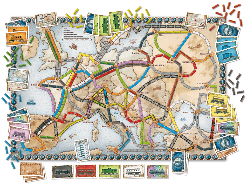 LES AVENTURIERS DU RAIL EUROPE