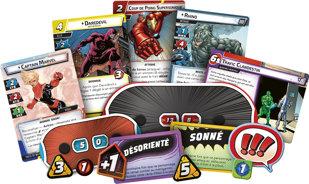 MARVEL CHAMPIONS : LE JEU DE CARTES
