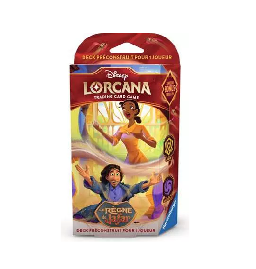Disney Lorcana Le Règne de Jaffar  Deck  Tiana Bruno