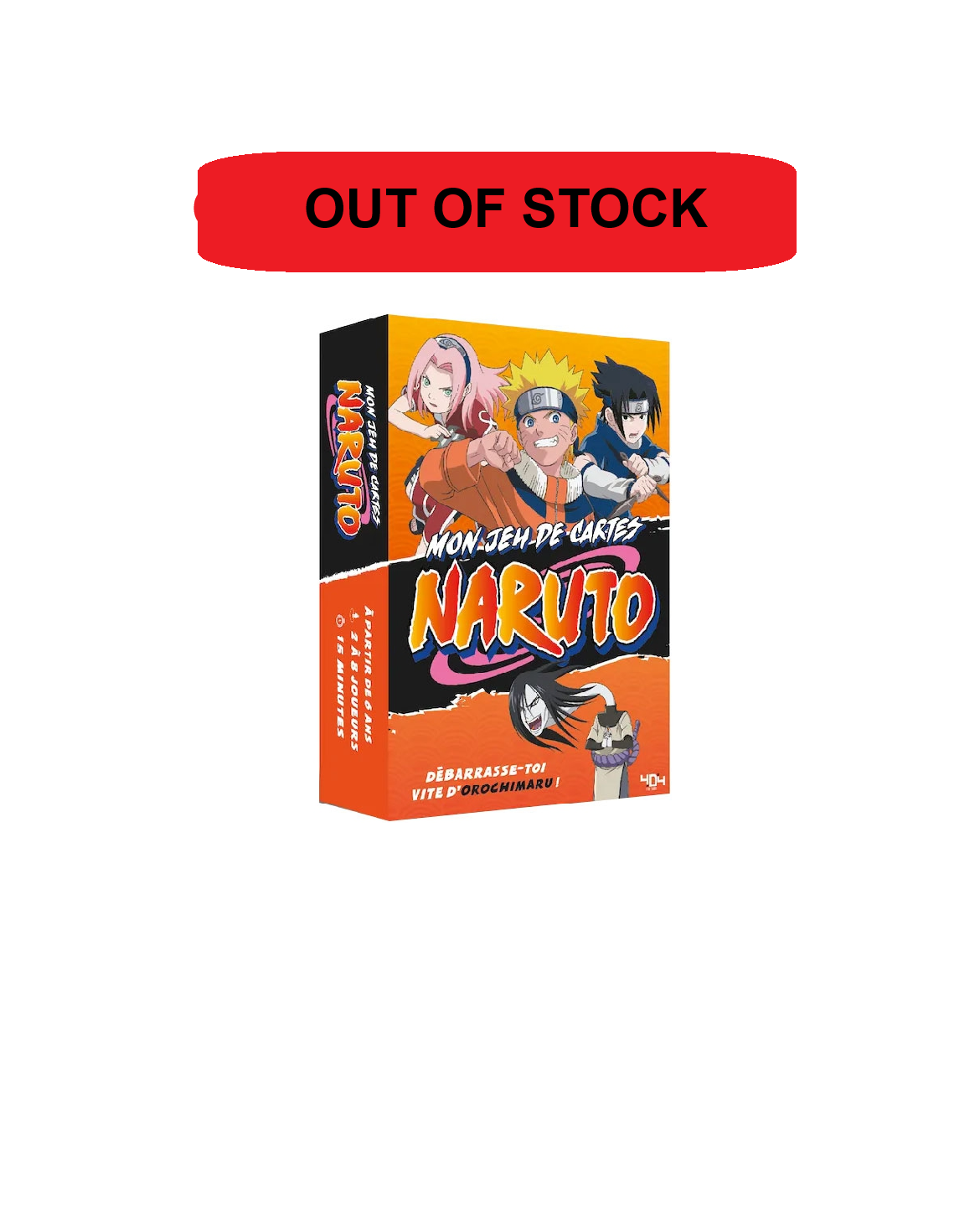 NARUTO: MON JEU DE CARTES
