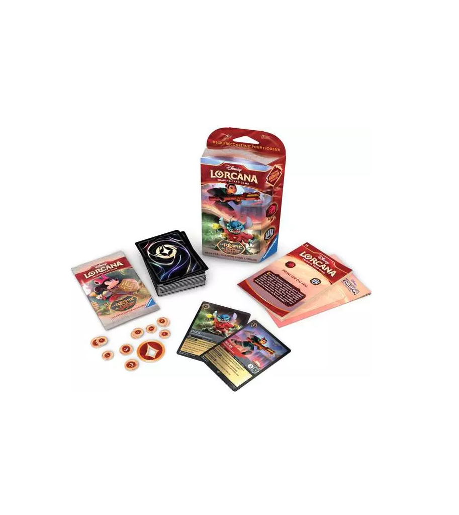 Disney Lorcana Le Regne de Jaffar : Deck Mulan Stitch