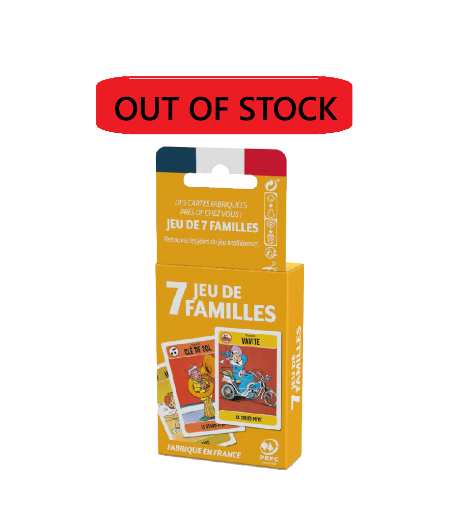 JEU DE 7 FAMILLES