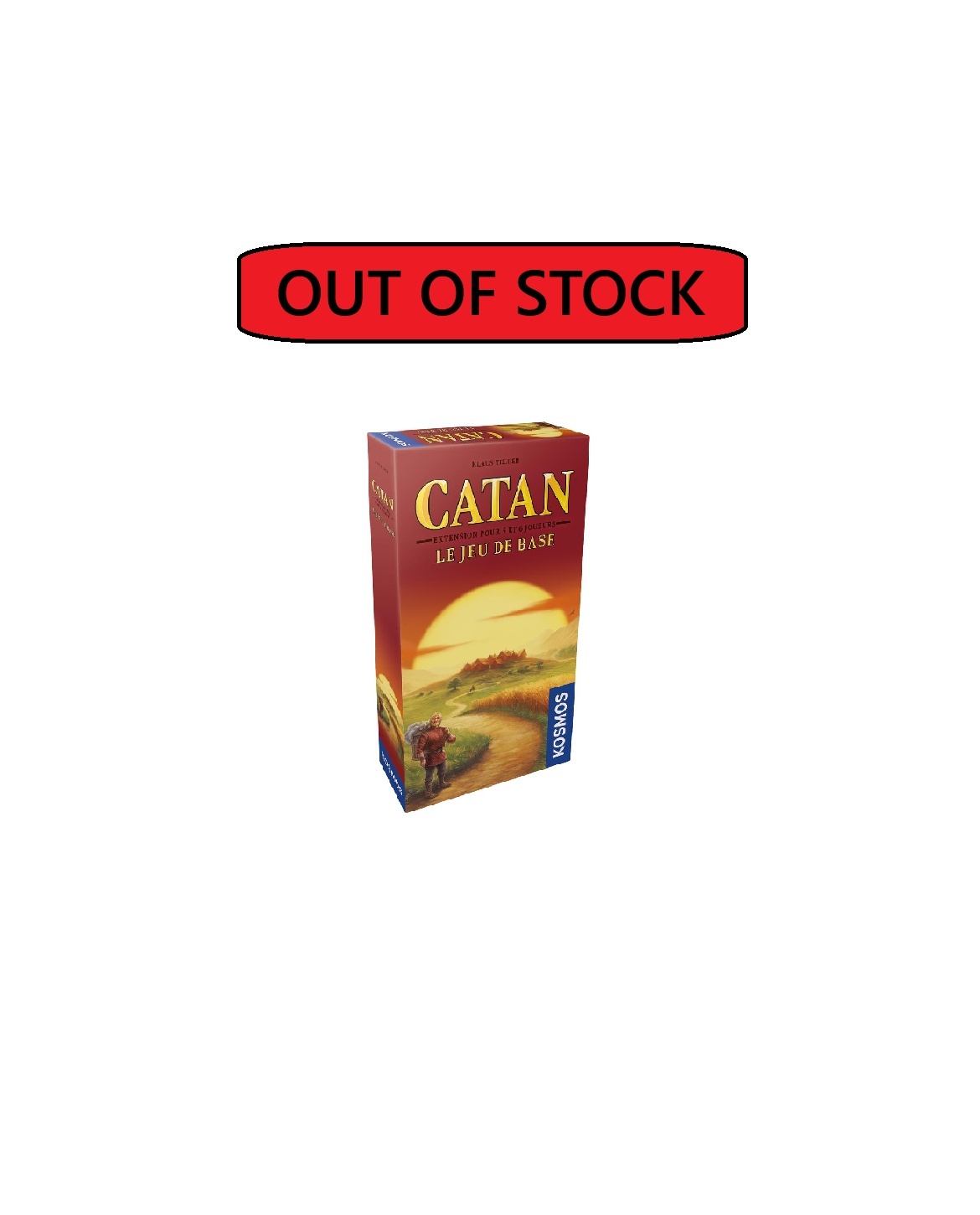 CATAN : JEU DE BASE 5/6 JOUEURS EXT